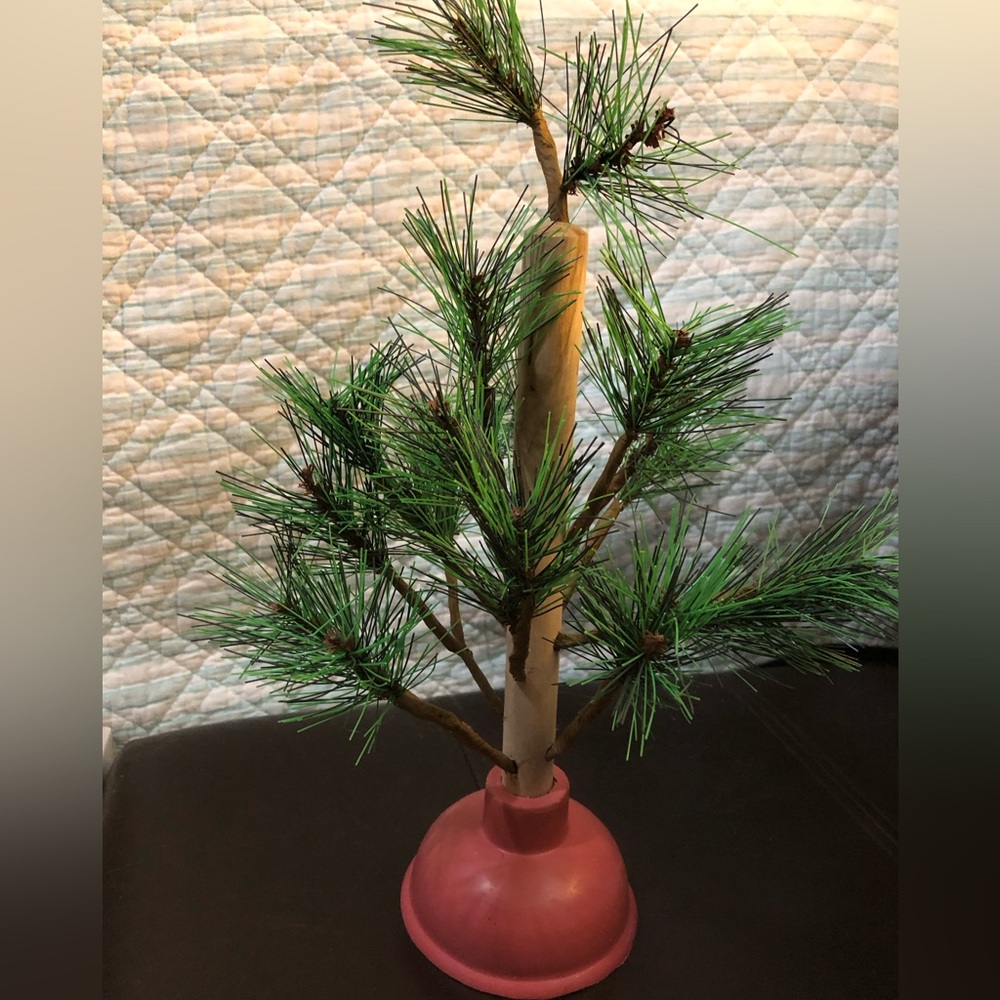 Holiday decorative Plunger￼.😀